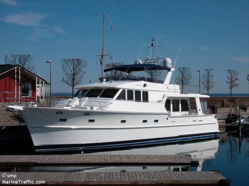 missouri (Pleasure craft) - IMO , MMSI 220226000, Call Sign OURE under the flag of Denmark