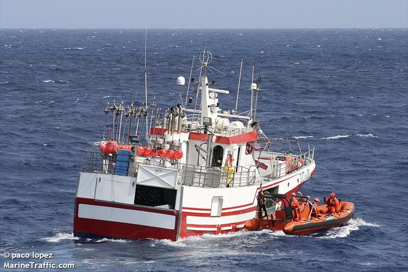 hermanos caparros (Fishing vessel) - IMO , MMSI 224113720, Call Sign EA4509 under the flag of Spain
