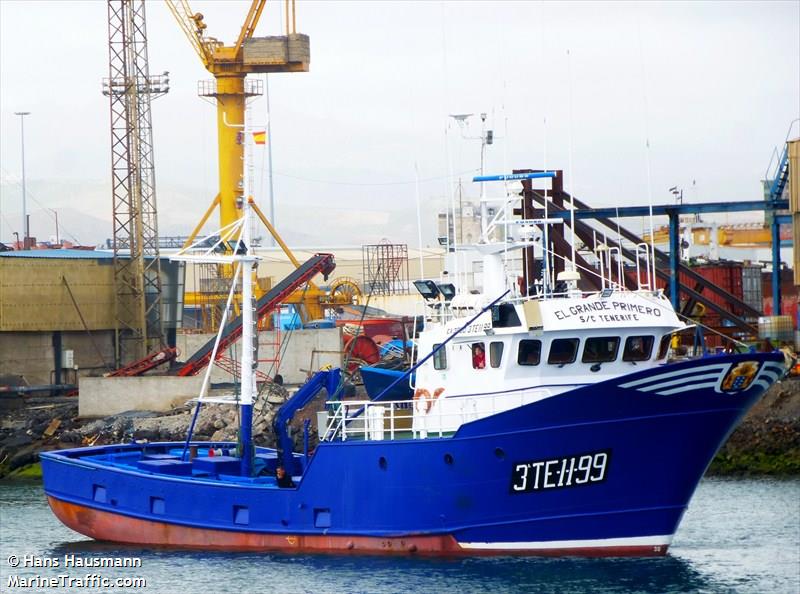 el grande primero (Fishing vessel) - IMO , MMSI 224147730, Call Sign EA 3960 under the flag of Spain