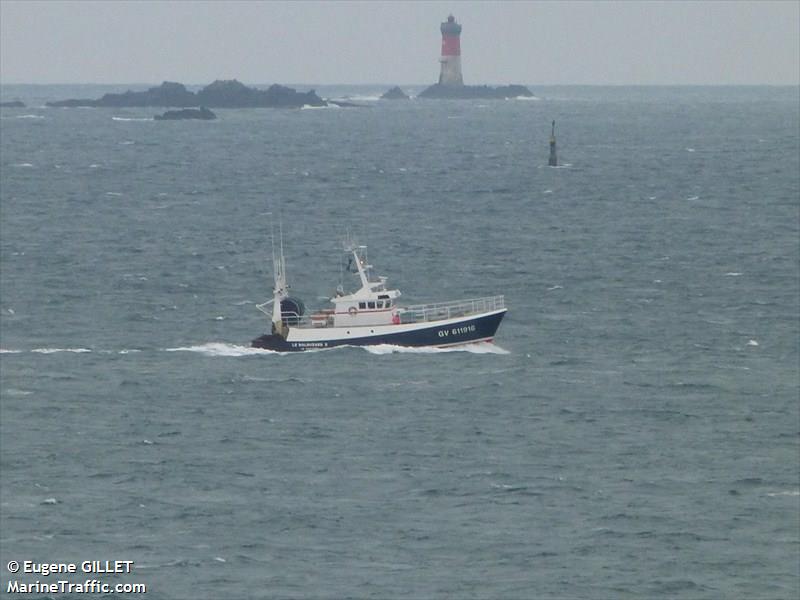 fv le balbuzard ii (Fishing vessel) - IMO , MMSI 227406000, Call Sign FINH under the flag of France