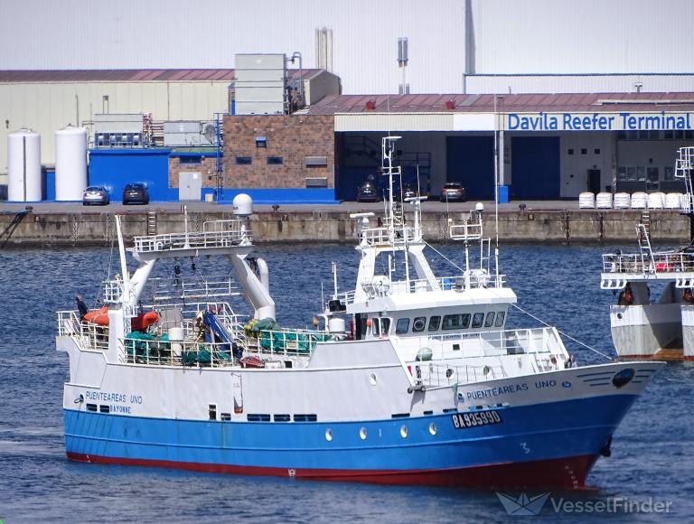 fv puenteareas uno (Fishing Vessel) - IMO 9194189, MMSI 228378700, Call Sign    FLXH under the flag of France