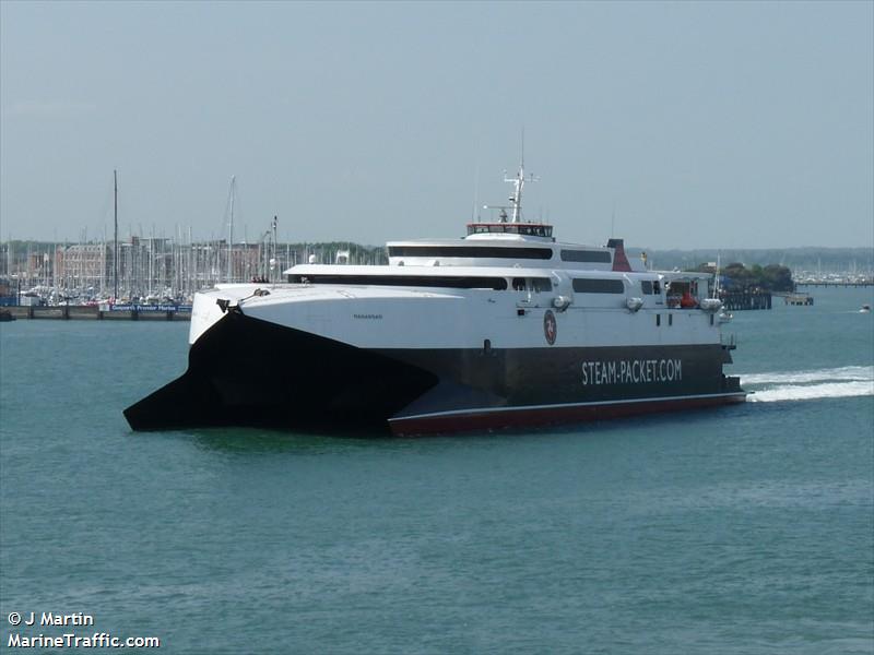 manannan (Passenger/Ro-Ro Cargo Ship) - IMO 9176072, MMSI 235070199, Call Sign 2BXK7 under the flag of United Kingdom (UK)