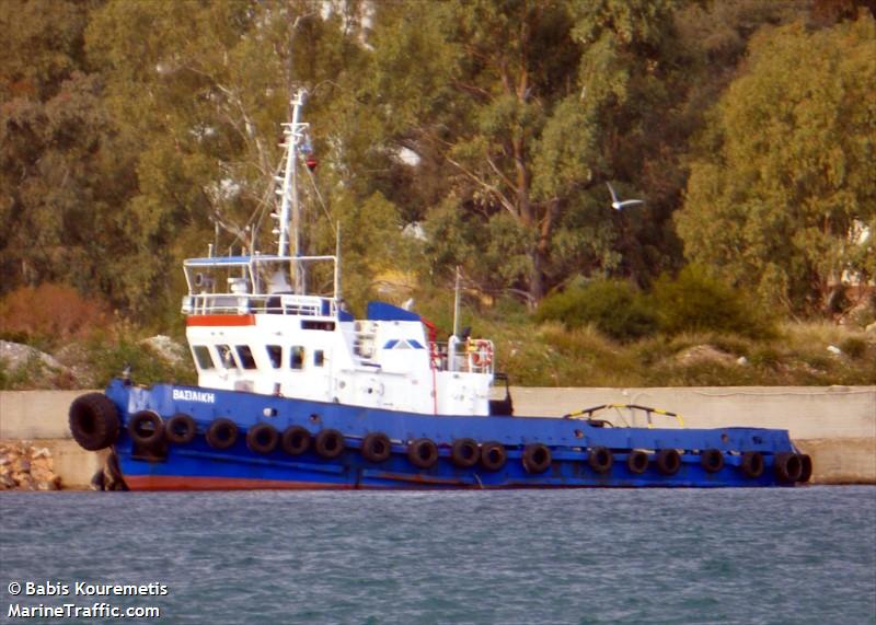 vasiliki (Tug) - IMO , MMSI 239110400, Call Sign SY8123 under the flag of Greece