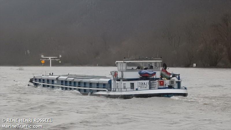 tokaj 1. (Cargo ship) - IMO , MMSI 243042487, Call Sign HGD2487 under the flag of Hungary