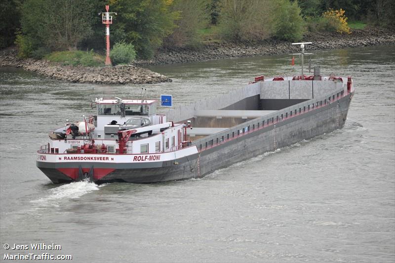 rolf moni (Cargo ship) - IMO , MMSI 244100961, Call Sign PE3246 under the flag of Netherlands