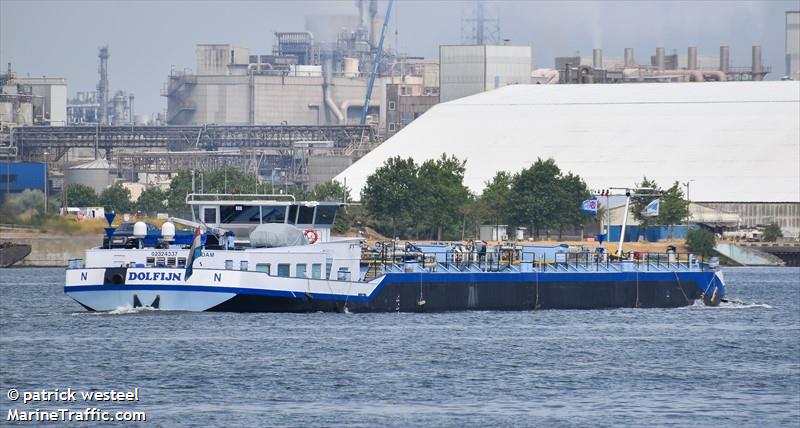 dolfijn (Tanker) - IMO , MMSI 244670245, Call Sign PC3309 under the flag of Netherlands