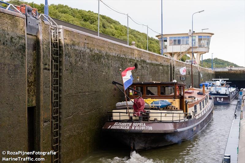 elisabeth sophia (Pleasure craft) - IMO , MMSI 244740790, Call Sign PD7842 under the flag of Netherlands