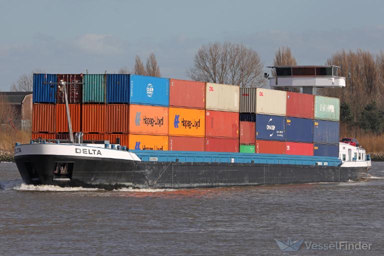 delta (Cargo ship) - IMO , MMSI 244790030, Call Sign PD9655 under the flag of Netherlands