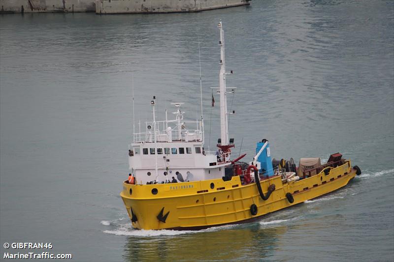 don angelo (Offshore Tug/Supply Ship) - IMO 7114795, MMSI 247550000, Call Sign IIBZ under the flag of Italy