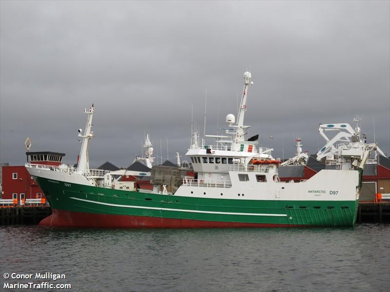 antarctic (Fishing vessel) - IMO , MMSI 250000870, Call Sign EIBC under the flag of Ireland