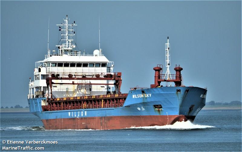 wilson sky (General Cargo Ship) - IMO 9017393, MMSI 257077480, Call Sign LAIJ8 under the flag of Norway