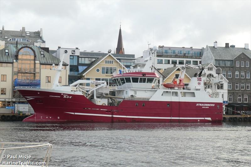straumberg (Fishing Vessel) - IMO 9656395, MMSI 257177000, Call Sign LDEF under the flag of Norway