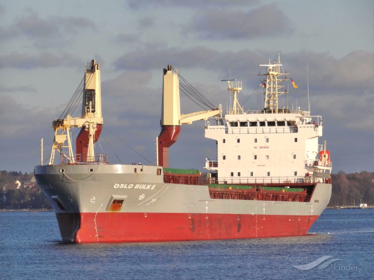 oslo bulk 8 (General Cargo Ship) - IMO 9485813, MMSI 257480000, Call Sign LAIE8 under the flag of Norway
