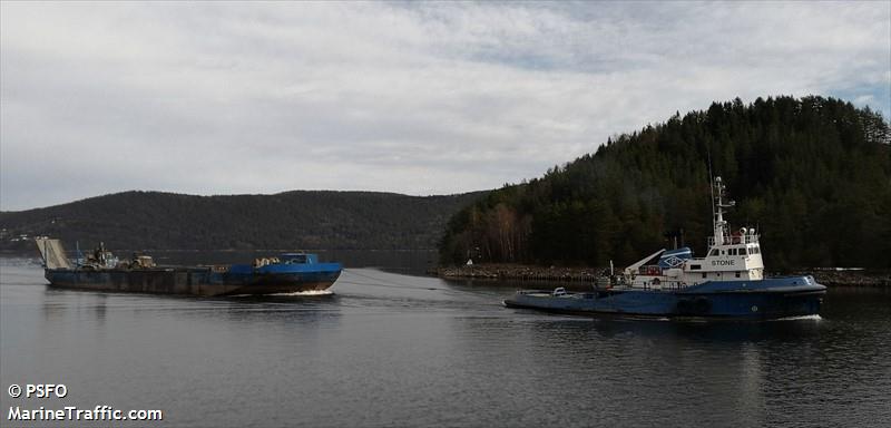 stone barge 1 (Cargo ship) - IMO , MMSI 259531100, Call Sign LK9426 under the flag of Norway