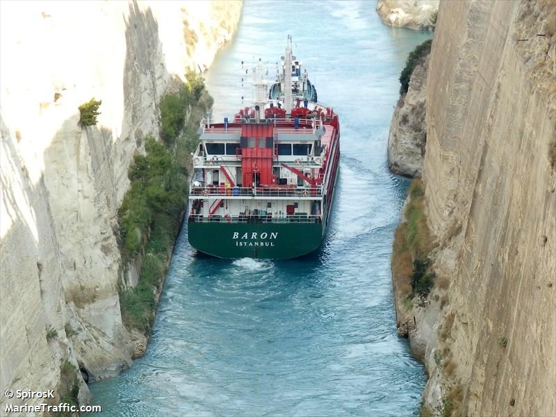 baron (General Cargo Ship) - IMO 9394210, MMSI 271000910, Call Sign TCCX8 under the flag of Turkey