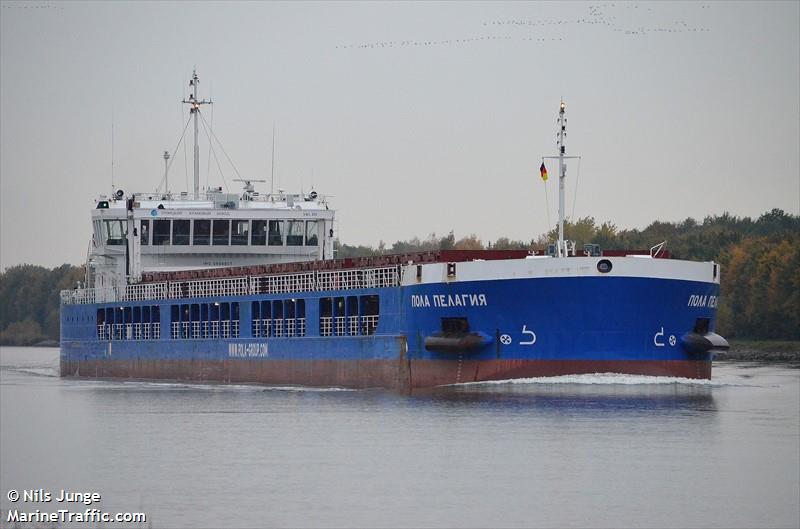 pola pelagia (General Cargo Ship) - IMO 9888807, MMSI 273217810, Call Sign UDRW under the flag of Russia