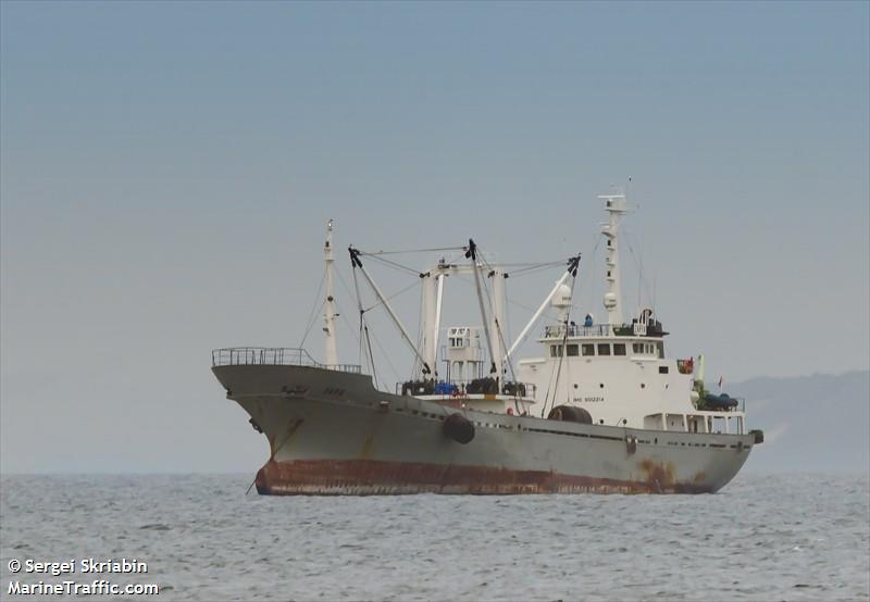 zarya (Refrigerated Cargo Ship) - IMO 9012214, MMSI 273442580, Call Sign UFCR under the flag of Russia