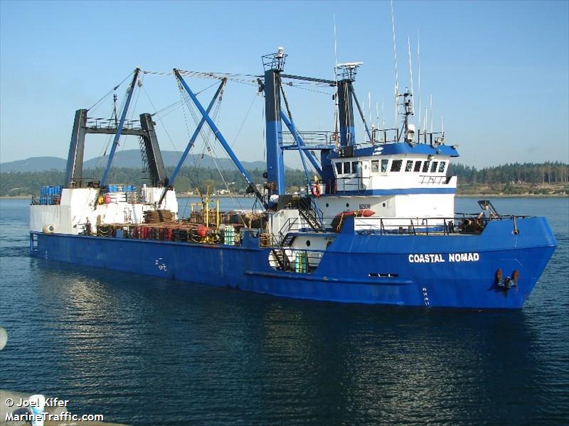 coastal nomad (General Cargo Ship) - IMO 8213249, MMSI 303683000, Call Sign WDC6439 under the flag of Alaska