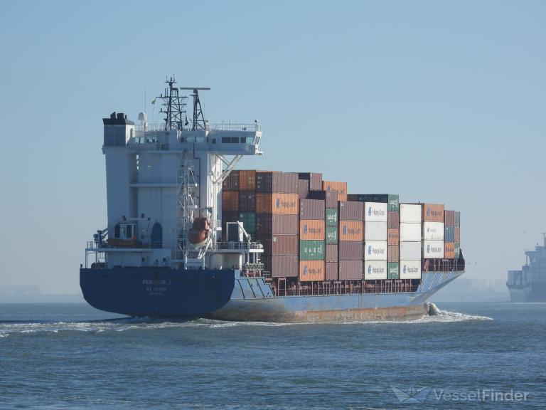pegasus j (Container Ship) - IMO 9355434, MMSI 304122000, Call Sign V2CF5 under the flag of Antigua & Barbuda