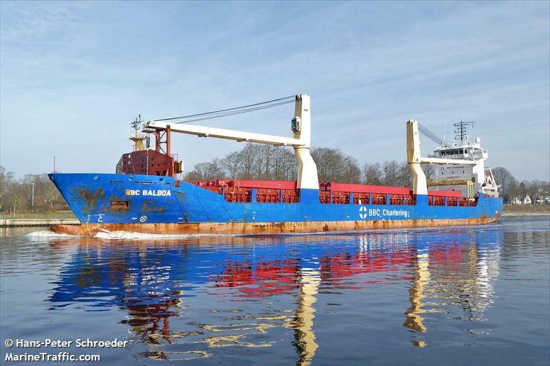 bbc balboa (General Cargo Ship) - IMO 9501667, MMSI 305730000, Call Sign V2FN5 under the flag of Antigua & Barbuda