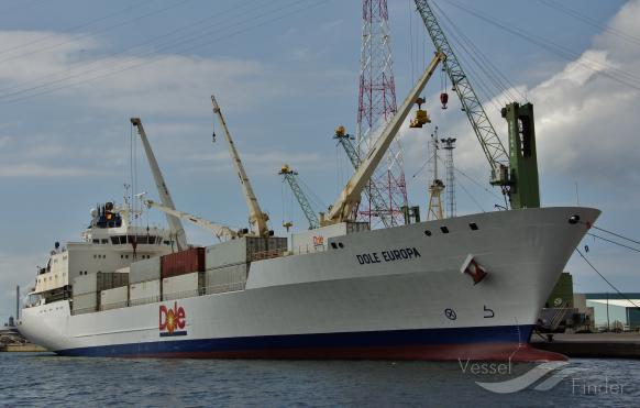 dole europa (Refrigerated Cargo Ship) - IMO , MMSI 311296000, Call Sign C6FS5 under the flag of Bahamas