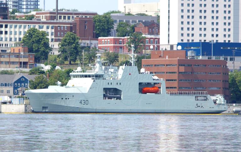 cdn warship 430 (Patrol Vessel) - IMO 4702503, MMSI 316014510, Call Sign CGBT under the flag of Canada