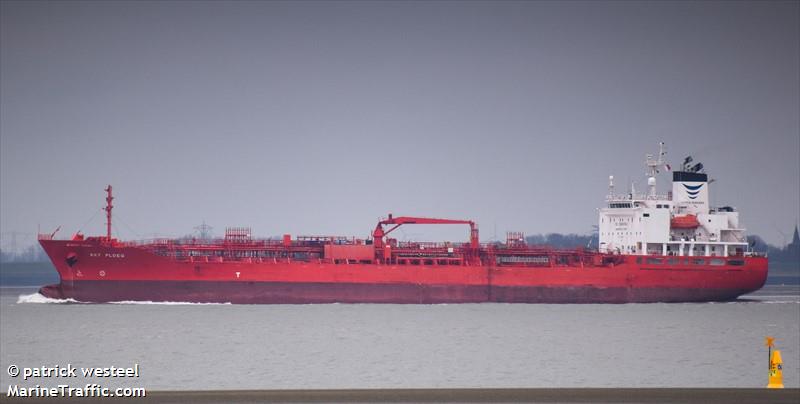 sky ploeg (Chemical/Oil Products Tanker) - IMO 9724441, MMSI 319086900, Call Sign ZGER7 under the flag of Cayman Islands