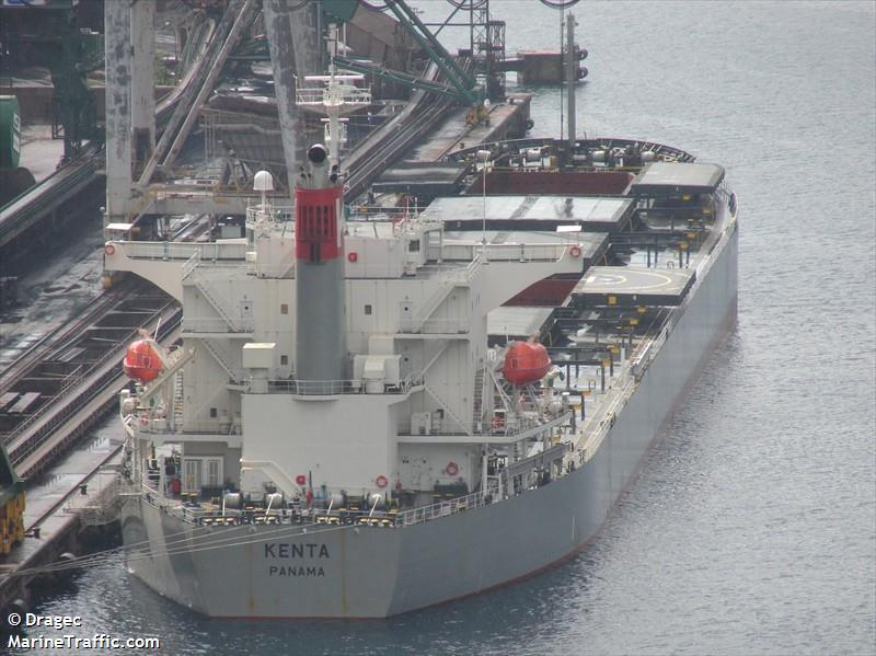 kenta (Bulk Carrier) - IMO 9553050, MMSI 351031000, Call Sign 3EUN5 under the flag of Panama