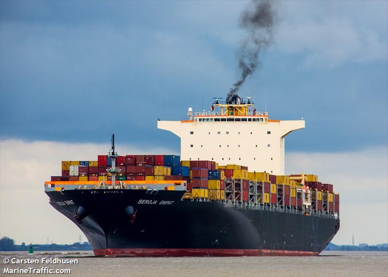 hakata seoul (Container Ship) - IMO 9495040, MMSI 356575000, Call Sign 3FOE7 under the flag of Panama