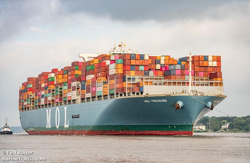 mol treasure (Container Ship) - IMO 9773222, MMSI 357210000, Call Sign 3EUO7 under the flag of Panama