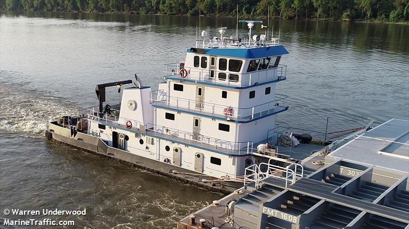 james dale robin (Towing vessel) - IMO , MMSI 367615130, Call Sign WDH4192 under the flag of United States (USA)