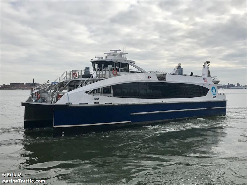 hb 215 (Passenger ship) - IMO , MMSI 368116140 under the flag of United States (USA)