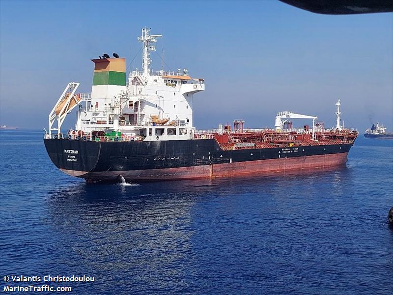 masirah (Chemical/Oil Products Tanker) - IMO 9411563, MMSI 372577000, Call Sign 3EJO2 under the flag of Panama