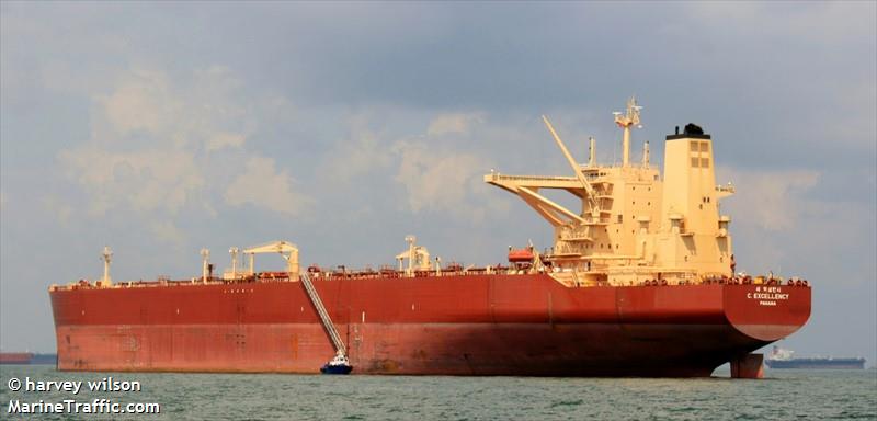c. infinity (Crude Oil Tanker) - IMO 9605190, MMSI 373606000, Call Sign 3FKR7 under the flag of Panama