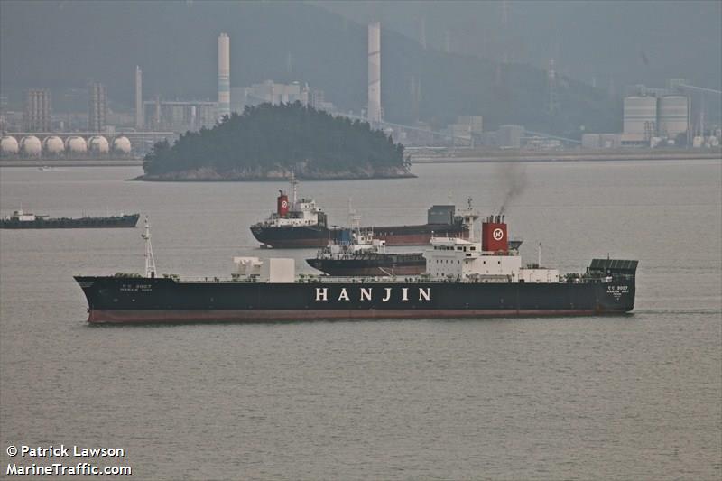 hanjin 3007 (Palletised Cargo Ship) - IMO 9159971, MMSI 440403540, Call Sign 086790 under the flag of Korea