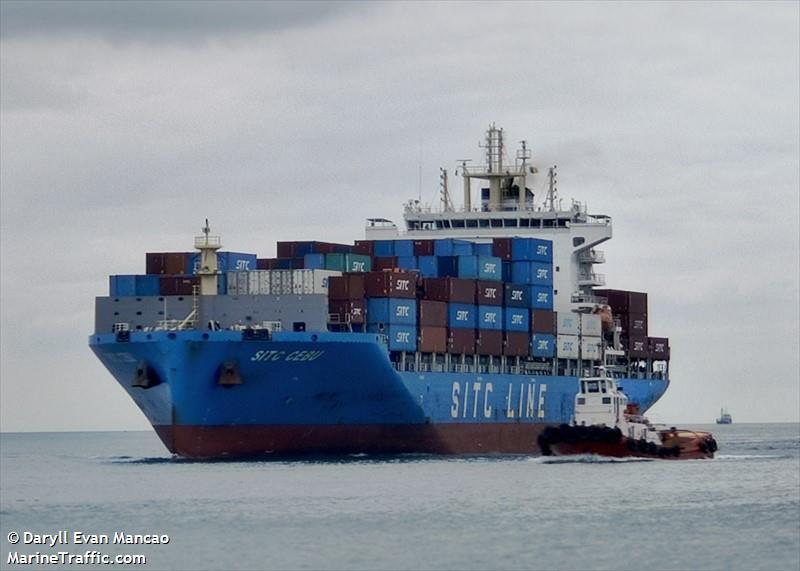 sitc cebu (Container Ship) - IMO 9845726, MMSI 477369900, Call Sign VRSV2 under the flag of Hong Kong