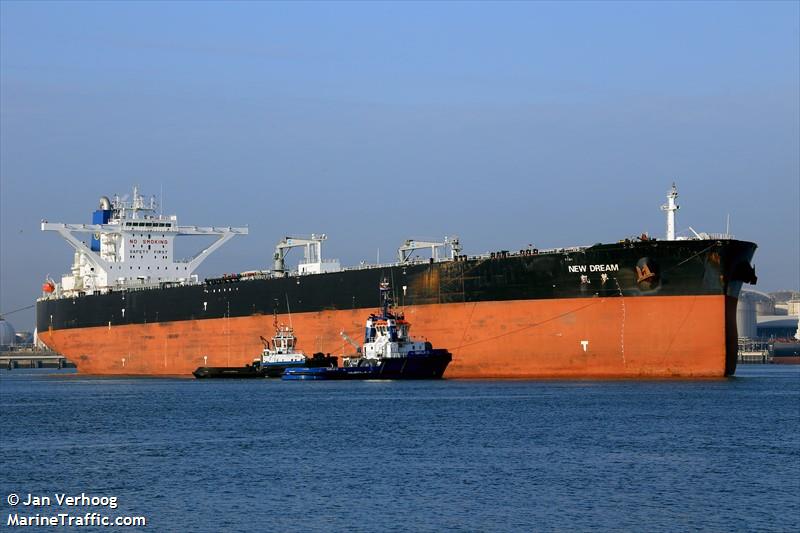 new dream (Crude Oil Tanker) - IMO 9689976, MMSI 477848800, Call Sign VRNK9 under the flag of Hong Kong