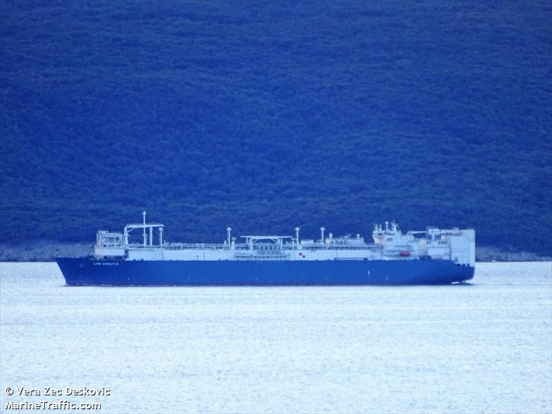 lng croatia (Offshore Support Vessel) - IMO 9256767, MMSI 538006747, Call Sign V7NC5 under the flag of Marshall Islands