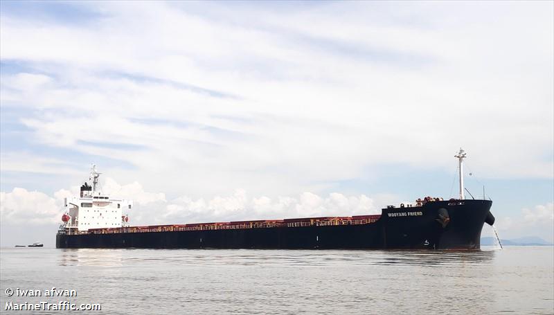wooyang friend (Bulk Carrier) - IMO 9336373, MMSI 538007091, Call Sign V7GA3 under the flag of Marshall Islands