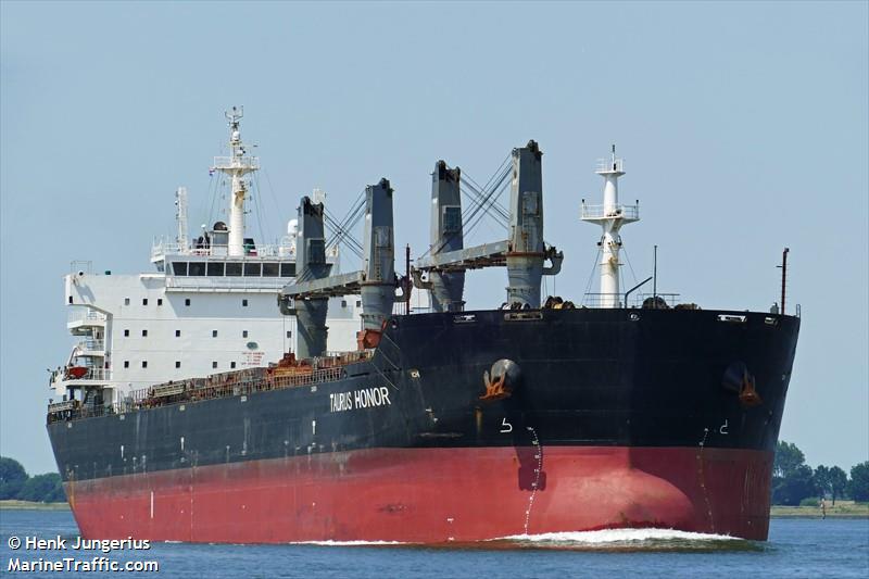 taurus honor (Bulk Carrier) - IMO 9456135, MMSI 538008808, Call Sign V7A2782 under the flag of Marshall Islands