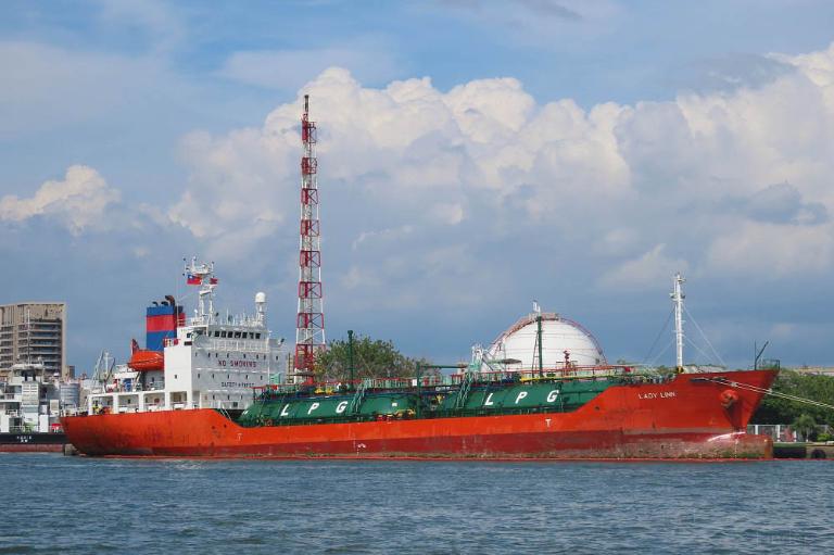lady linn (LPG Tanker) - IMO 9241176, MMSI 574004040, Call Sign 3WWC7 under the flag of Vietnam