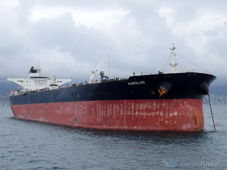 karolos (Crude Oil Tanker) - IMO 9410208, MMSI 636013381, Call Sign A8MN5 under the flag of Liberia