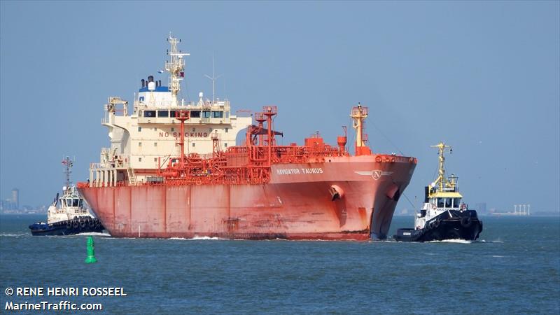 navigator taurus (LPG Tanker) - IMO 9404807, MMSI 636014078, Call Sign A8RE2 under the flag of Liberia