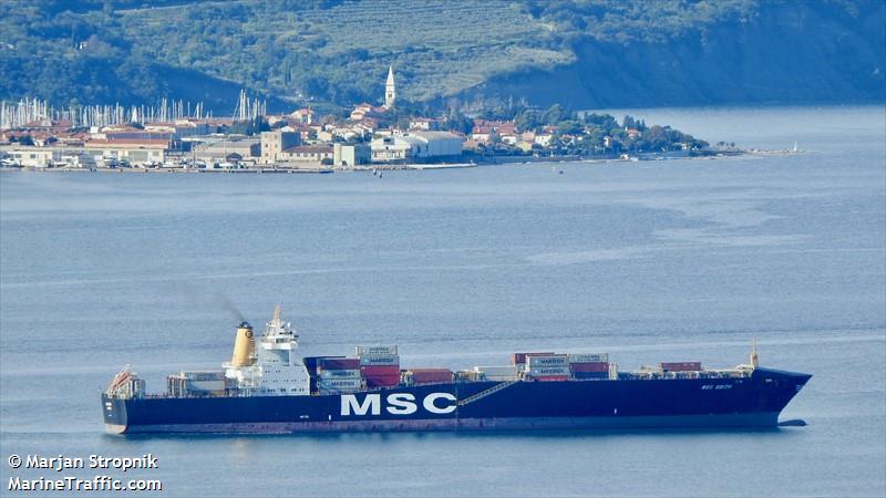 msc edith (Container Ship) - IMO 9169029, MMSI 636018324, Call Sign D5PF4 under the flag of Liberia