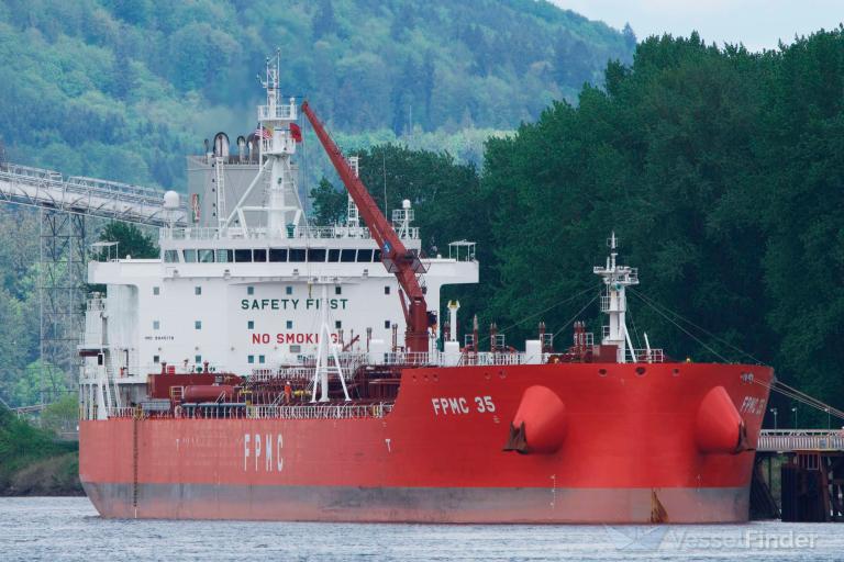 fpmc 35 (Chemical/Oil Products Tanker) - IMO 9845178, MMSI 636018727, Call Sign D5RC8 under the flag of Liberia
