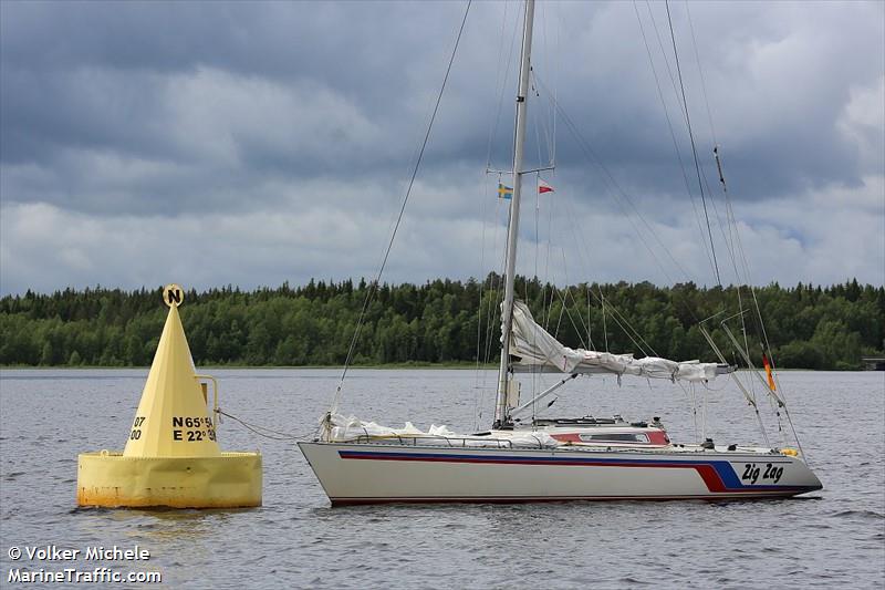 zig zag (Pleasure craft) - IMO , MMSI 211581320, Call Sign DG7424 under the flag of Germany