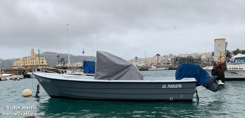 el parapa (Pleasure craft) - IMO , MMSI 225996722 under the flag of Spain