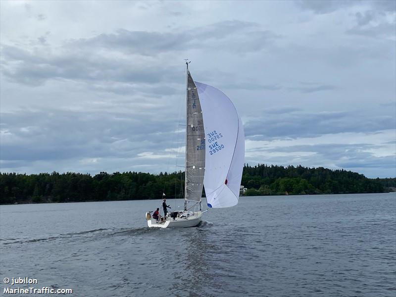 jubilon (Sailing vessel) - IMO , MMSI 265706480, Call Sign SG6064 under the flag of Sweden