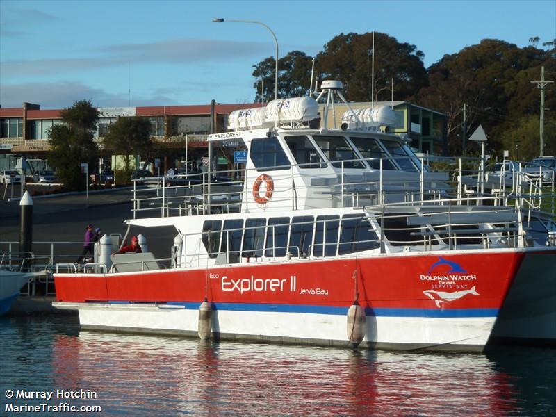 explorer ii (Passenger ship) - IMO , MMSI 503108280, Call Sign 447116 under the flag of Australia