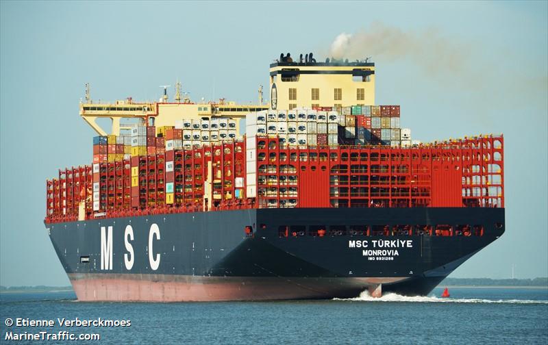 msc turkiye (Container Ship) - IMO 9931288, MMSI 636023099, Call Sign 5LLY3 under the flag of Liberia